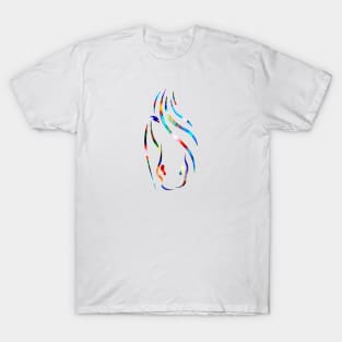 horse head - stylized and colorful T-Shirt
